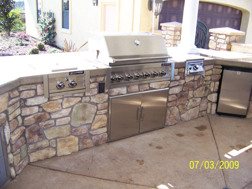 Luxury Outdoor Kitchen Project